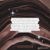 a black and white background with a quote on it